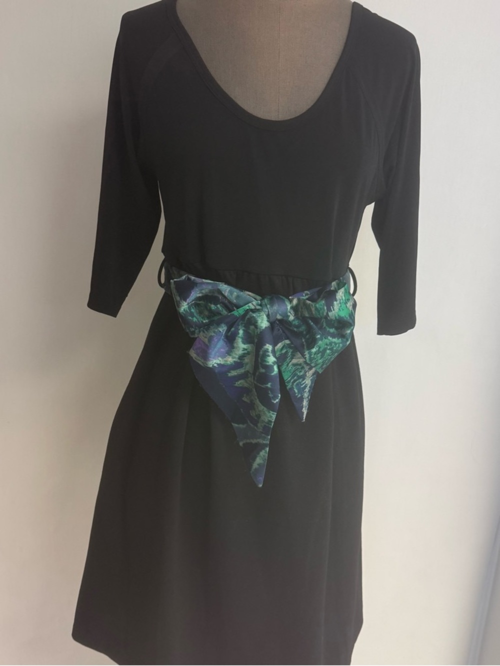 MATERNAL AMERICA A-Line Midi Maternity Dress